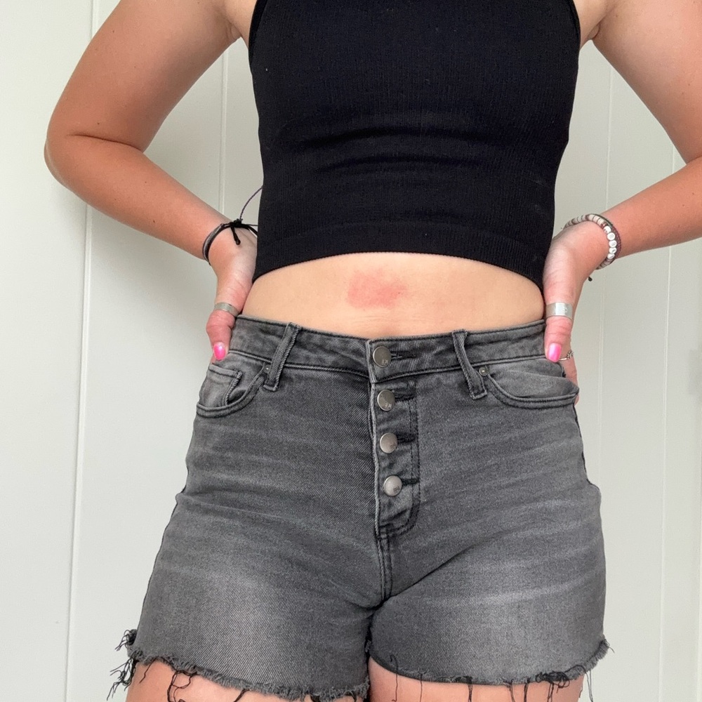RSQ Women's Black Denim Shorts